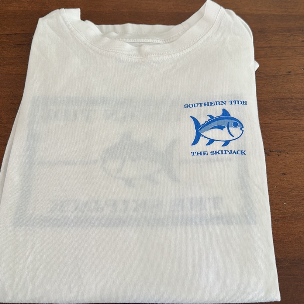 Southern Tide the Skipjack long sleeve tee YL